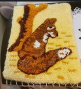 Gobelin makata tkany ręcznie tkany vintage unikat antyk ozdoba