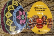 UNIKAT XXX Konkurs Bytom GÓRNOŚLĄSKIE KROSZONKI 2019 pisanki DB 