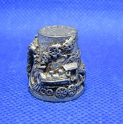 Naparstek Kolekcjonerski Pewter  - Lokomotywa w Górach 