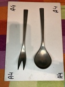 sztucce do sałaty MASTAF PEWTER NORWAY 204 vintage