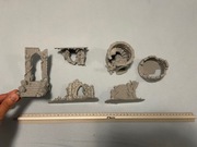 Wieża i portal -  makieta - ruiny - teren - druk 3D