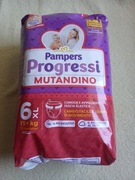 Pampers Progressi Mutandino 6 (15+ kg) 15 szt. ZESTAW 4x (60 szt.) NOWE