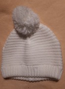 Zimowa Czapka niemowlęca PRIMARK baby z pomponem 12-24m