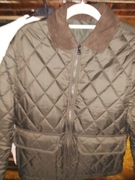 MANGO CIEMNA BRĄZOWA PIKOWANA KURTKA  rozmiar M/L .