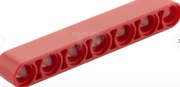 LEGO TECHNIC 7M BEAM RED 4495933/32524