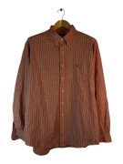 Koszula w kratę Ralph Lauren pomarańczowa logo XL 2 XL