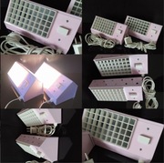 Hans-Agne Jakobsson. Szwecja. Para Lamp nocnych Elidus, lata 70-te