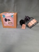 Lampa ścienna sufitowa metal ratan styl vintage boho Eglo Anwick 1