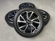 5x100 TOYOTA Yaris 195/55/16 BRIDGESTONE 7mm czujnii IDEALNE JAK NOWE
