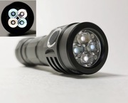 Perełka po modyfikacjach, Sofirn IF25A, 2x 4000K, 2x 6500K, 3800LM