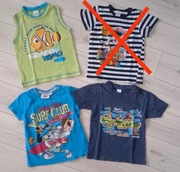 Zestaw koszulek t-shirtów rozmiar 92