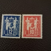Deutsche Post  1949  Mi 243-244  seria czysta