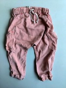 ZARA RÓŻOWE SPODNIE BOJÓWKI BAGGY R.92