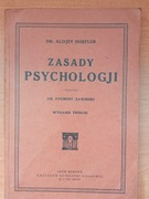 Hoeffler Zasady psychologii 1927
