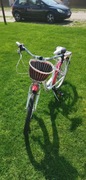 Rower dziewczęcy koła 24 całe, 7 biegów 