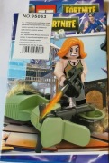 klocki fortnite figurka + broń + motor wojna walka war z gry gra