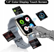 Judneer Smartwatch PIBO 1,4 cala wodoodporny IP67