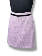 Reserved tweedowa spódnica S liliowa elegancka idealny stan