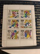 Znaczki pocztowe Niemcy DDR. Bloczek nr 6