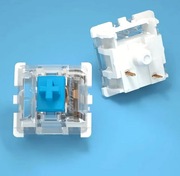 Przycisk GATERON, niebieski, nacisk 60g, kompatybilny z Cherry MX