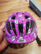 Kask rowerowy  ABUS r.45-50cm fioletowy SMOOTY 2.0