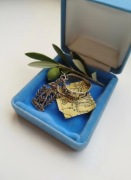 Srebrny Komplet KRETA | Książę Lilii | Upcycling 800 | r. 18