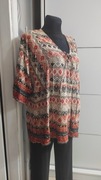 Evans bluzka boho 54 brązy