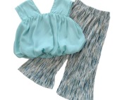 Świetny, lekki komplet na lato