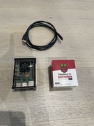 RASPBERRY PI 4 4GB + ORYG. ZASILACZ + RADIATORY + OBUDOWA + KABEL MICROHDMI