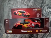 Ferrari 296 gt3 Shell RACING legends NAJNOWSZA KOLEKCJA bburago