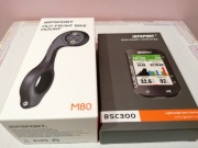 Licznik komputer rowerowy GPS IGPSPORT BSC300 yellow z uchwytem M80 (nowy)