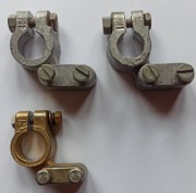 Zacisk klema akumulatora ołowiana komplet 2 sztuki + gratis klema plus