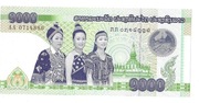 LAOS - 1000 KIP -  SERIA AA - UNC