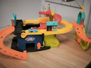FISHER-PRICE TOR SAMOCHODOWY ZJEŻDŻALNIA GARAŻ 2W1