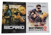 Sicario & Sicario Soldado 2 DVD Film Kryminał Lektor Polski Komplet
