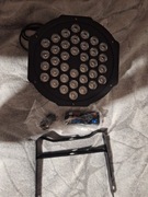 Lampa dyskotekowa z uchwytem i pilotem