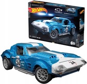 Klocki kolekcjonerskie MEGA Hot Wheels Corvette Grand Sport 1963 HWW23 