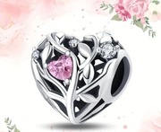 Charms serce - zawieszka do bransoletki Pandora