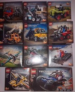 LEGO TECHNIC zestaw 9 szt. NOWE+2 szt. gratis 