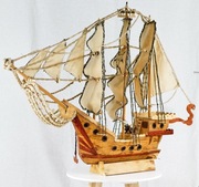 Wspaniały model statku! Ręcznie wykonany!