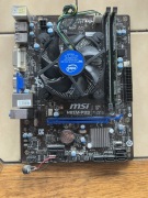 Micro ATX MSI H81M-P33 z wentylatorem +Intel Core i3-4150 +2 x DDR3