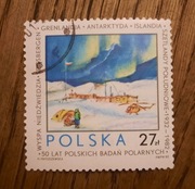50 LAT BADAŃ POLARNYCH GRENLANDIA ANTARKTYDA ISLANDIA - PWPW 1982 27zł