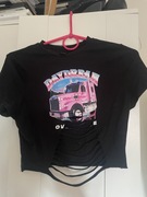 Crop top z wycięciem pod biustem