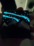 Mały Obrazek Góry świecący 