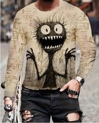 straszna bluza 13-14 lat długi rękaw 