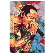 Obraz 30x45cm Chester Bennington LINKIN PARK (bez ramy) nr12