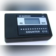 Licznik osób sklep klientów przejść wejść wyjść