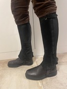 Sztylpy/czapsy damskie, skórzane 