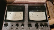 Walizkowy miernik. Woltomierz i Amperomierz.