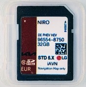 Aktualizacja map KIA Niro Gen 5 EU 2025